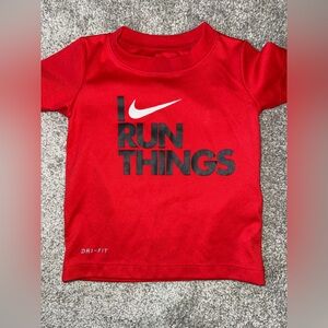 Nike - 12m - “I Run Things” - dri fit